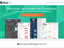 Tablet Screenshot of maxicv.com